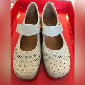 Ara Breathable MaryJane flat featuring adjustable straps